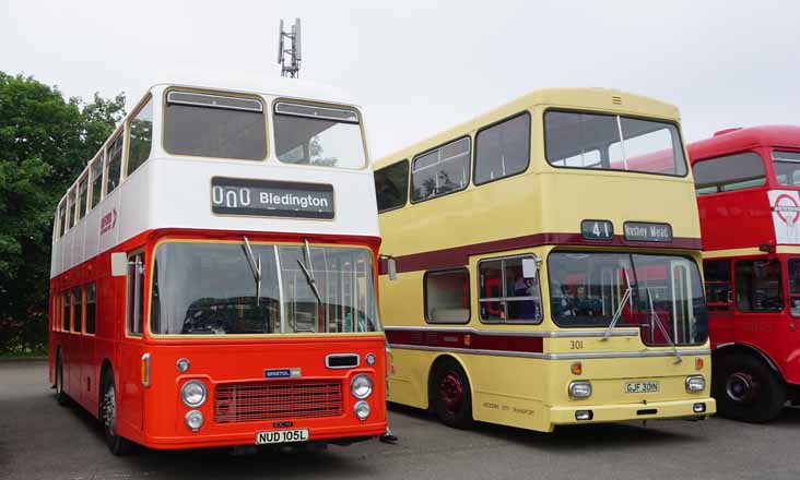 Oxford South Midland Bristol VRTSL6G ECW 105 & MCW Metropolitan 301